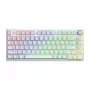 Gaming-toetsenbord Savio Phenix WHITE GAT geel USB Bluetooth QWERTY