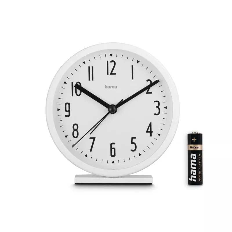 Hama Skye mechanische wekker wit