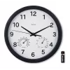 Hama Malta quartzhorloge rond zwart