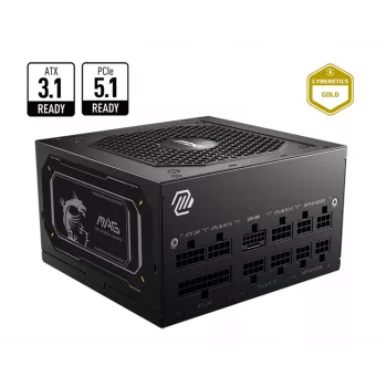 MSI MAG A750GL PCIE5 II voeding 750 W 20+4 Pin ATX ATX zwart