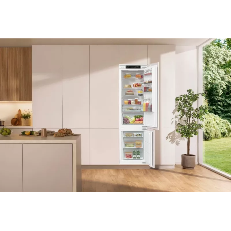 Gorenje NRKI519E41 inbouw koel-vriescombinatie, 284 l, NoFrost DualAdvance, 6 kg/24 u, energieklasse E, wit
