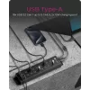 ICY BOX IB-HUB1720-U3 zwart