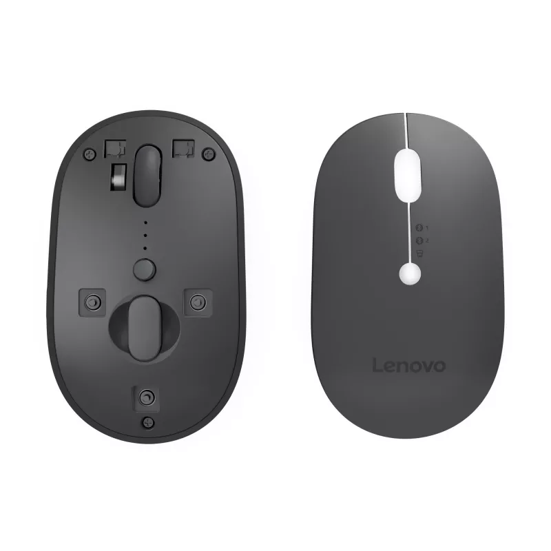 Lenovo 4Y51R29290 muis universeel dubbelhandig Bluetooth + USB Type-C optisch 2400 DPI