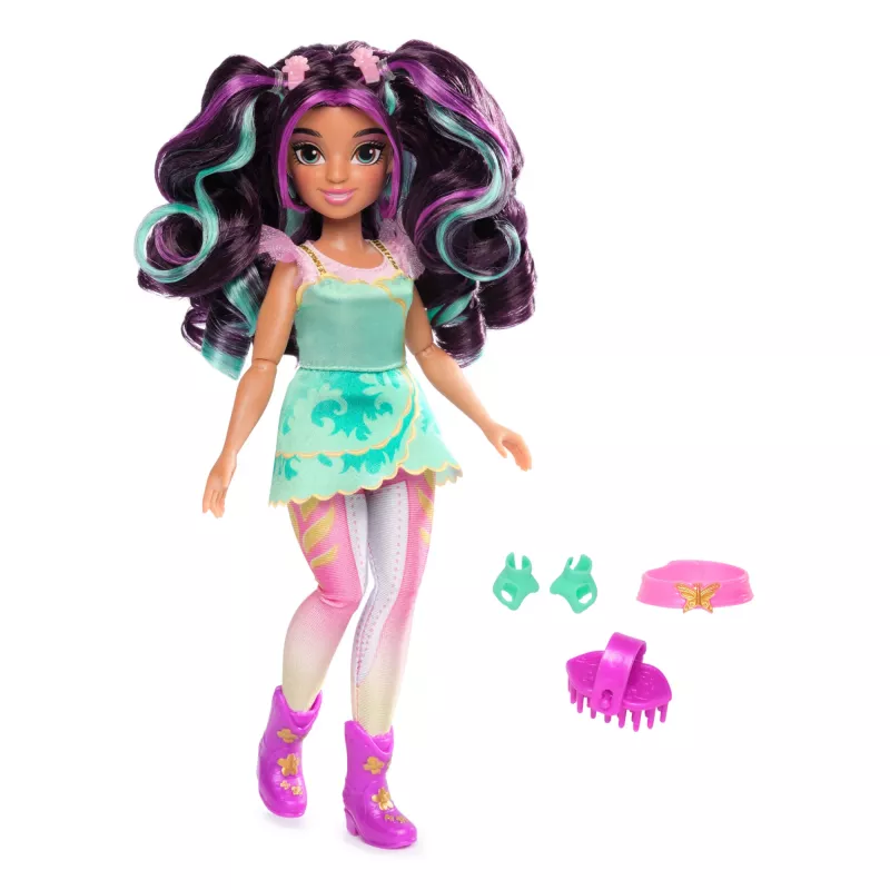 Modepop Spinmaster Unicorn Academy Ava 241 mm veelkleurig