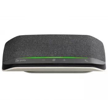 HP Poly Sync 10 USB-A USB-C speakerphone, pc, zilver, 0.715 m, IP64, Windows 10, Windows 11, MacOS