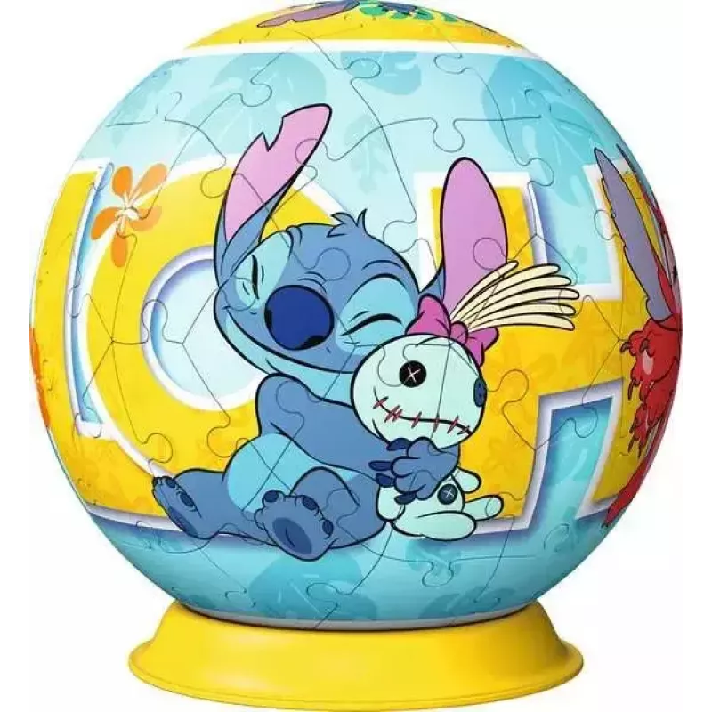 Ravensburger Disney Stitch 3D-puzzelbal, 72 stukjes