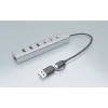 i-tec USB-C/USB-A oplaadbare metalen HUB 7 poorten (3x USB-C, 4x USB-A)