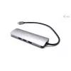 i-tec USB-C metalen nano-dockingstation 4K HDMI LAN met Power Delivery 100 W + universele oplader 100 W