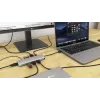 i-tec USB-C metalen nano-dockingstation 4K HDMI LAN met Power Delivery 100 W + universele oplader 100 W