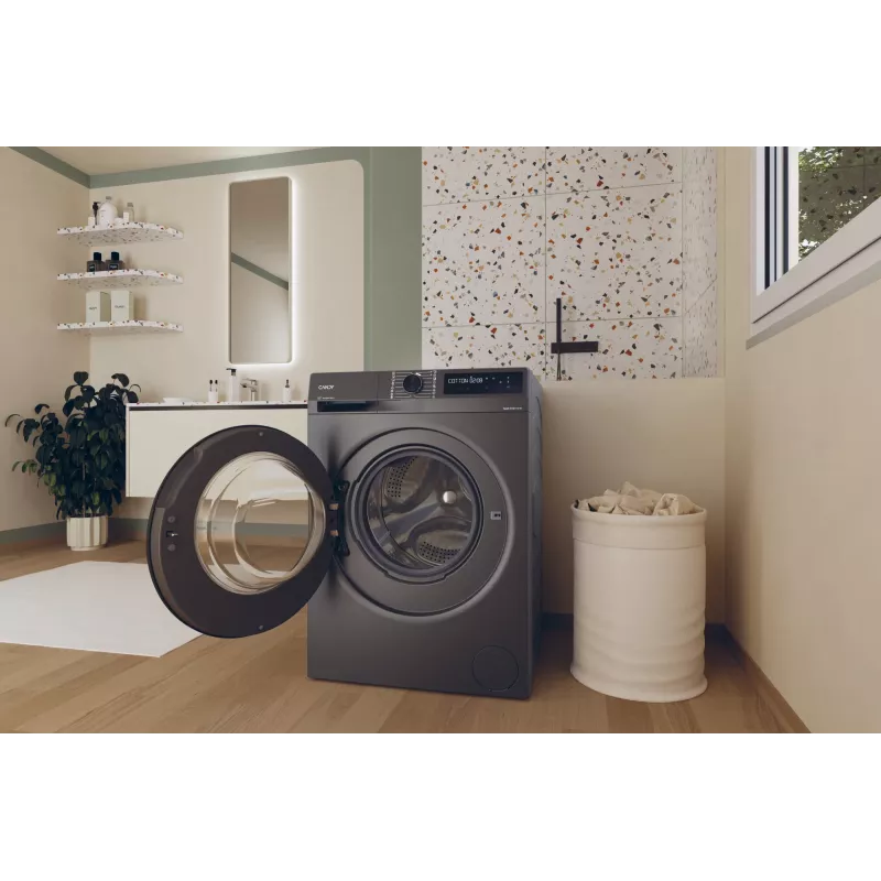 Candy BR 48B6G-S wasmachine frontlader 8 kg 1400 t/min antraciet