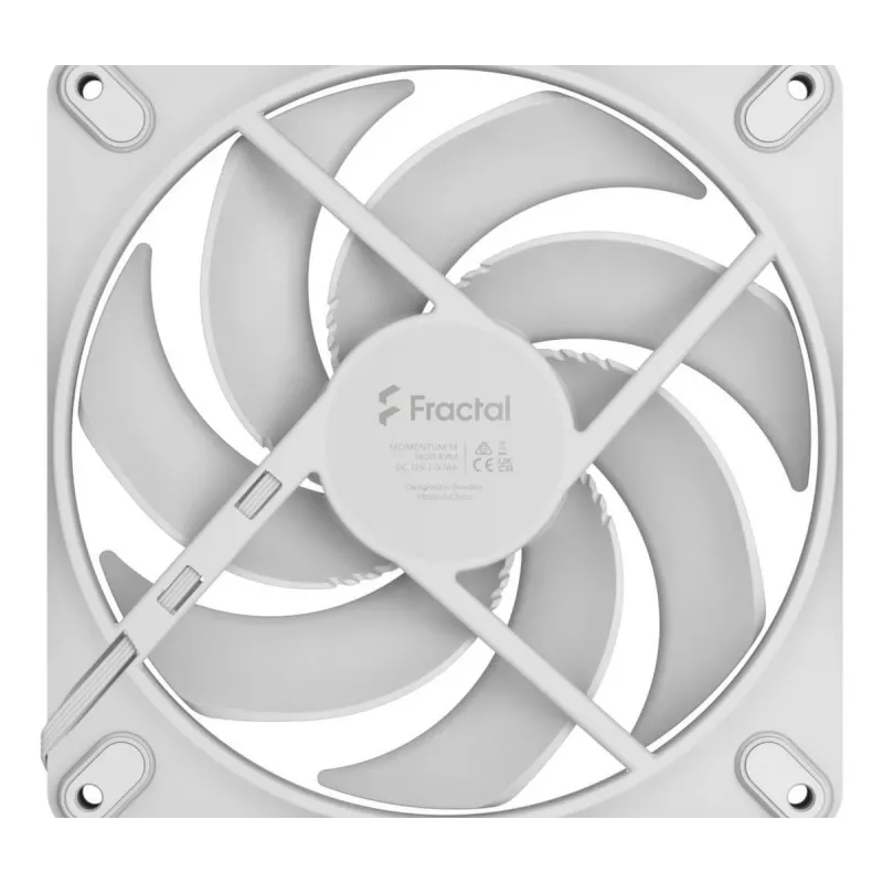 FRACTAL DESIGN ventilator Momentum 14 wit
