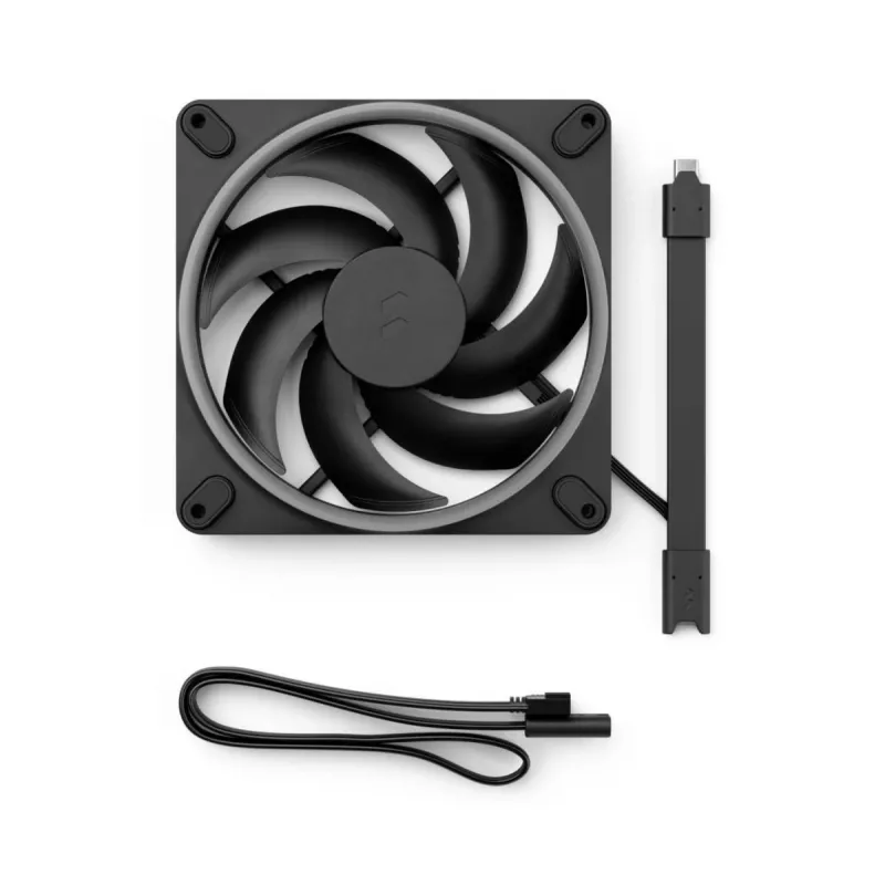 FRACTAL DESIGN ventilator Momentum 14 RGB, zwart