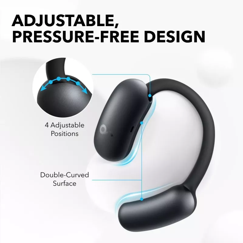 ANKER oordopjes - Soundcore Aerofit 2 - zwart