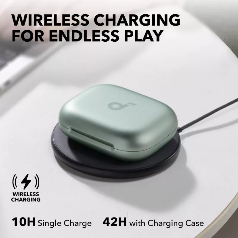 ANKER oordopjes - Soundcore Aerofit 2 - groen