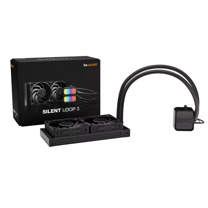 be quiet! Silent Loop 3 240 mm processor all-in-one-vloeistofkoeler 12 cm zwart 1 stuks