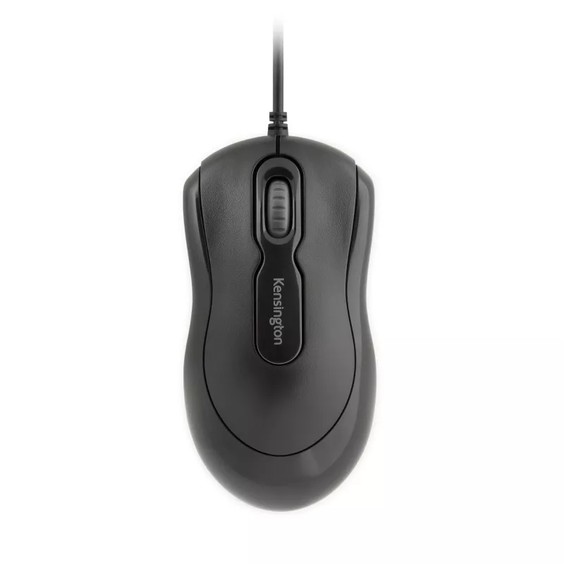 Kensington Muis-in-a-Box EQ kabelmuis, voor beide handen, optisch, USB Type-A, 1000 DPI, zwart