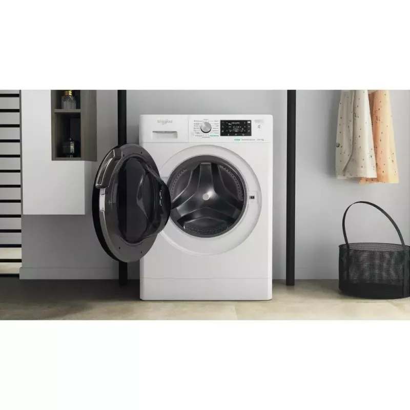 Whirlpool FFWDD1076258B was-droogcombinatie vrijstaand frontlader wit