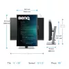 BenQ RD240Q computermonitor 61,2 cm (24,1 inch) 2560 x 1600 pixel WQXGA lcd zwart