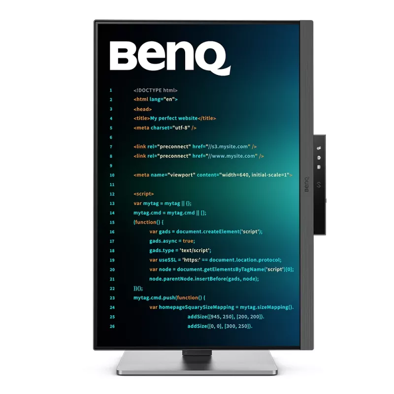 BenQ RD240Q computermonitor 61,2 cm (24,1 inch) 2560 x 1600 pixel WQXGA lcd zwart