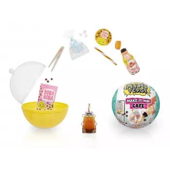 Miniverse Make It Mini Foods: Cafe in PDQ Serie 4, 8 jaar, veelkleurig, kunststof