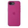 Apple silicone hoesje iPhone 16e fuchsia