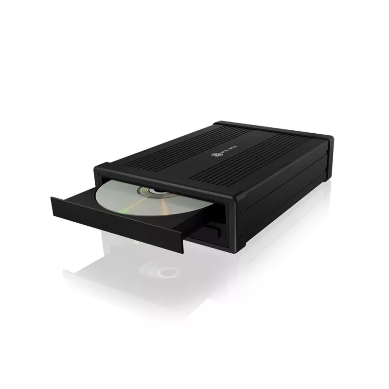 ICY BOX IB-525-U3 ODD-behuizing 13,3 cm (5,25 inch) SATA III zwart