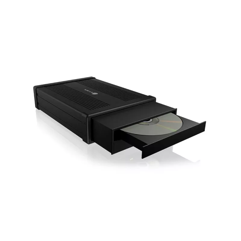 ICY BOX IB-525-U3 ODD-behuizing 13,3 cm (5,25 inch) SATA III zwart