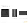 PC-behuizing be quiet! Pure Base 501 DX zwart midi tower