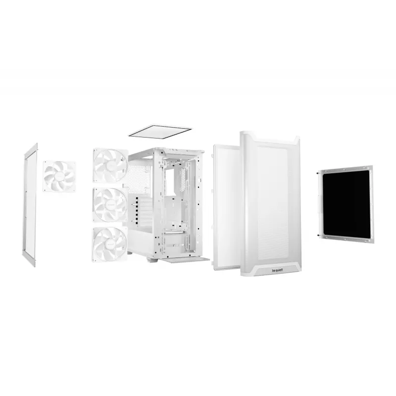 PC-behuizing be quiet! Pure Base 501 LX White Midi Tower