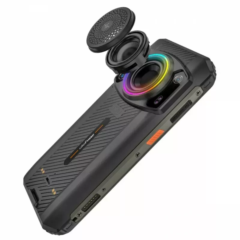 Smartphone UleFone Armor 21 — 6,58 inch display, 8 GB RAM, 256 GB opslag, zwart