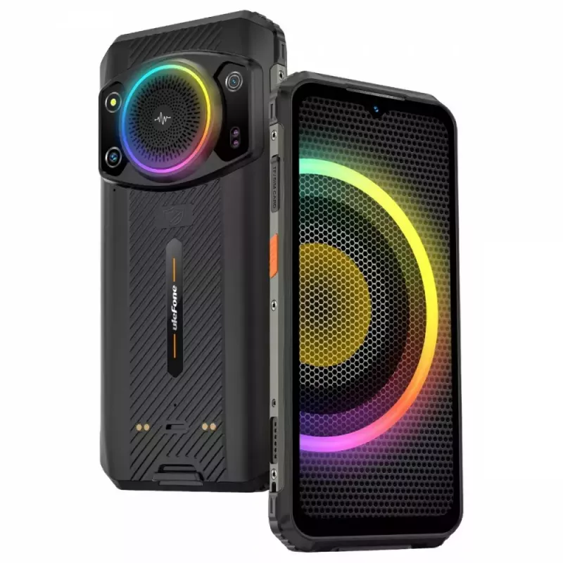 Smartphone UleFone Armor 21 — 6,58 inch display, 8 GB RAM, 256 GB opslag, zwart
