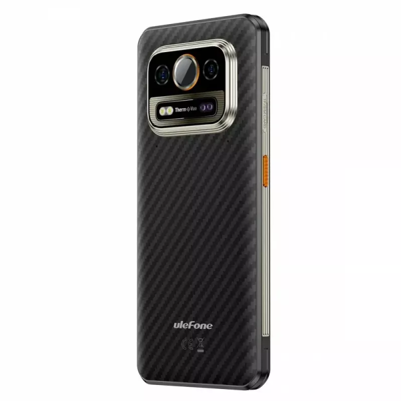Smartphone UleFone Armor 25T 6,0 inch 6/256 GB Frost zwart, energie-efficiëntieklasse B