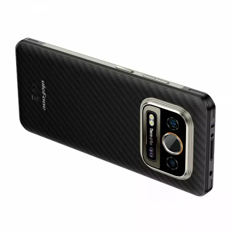 Smartphone UleFone Armor 25T 6,0 inch 6/256 GB Frost zwart, energie-efficiëntieklasse B
