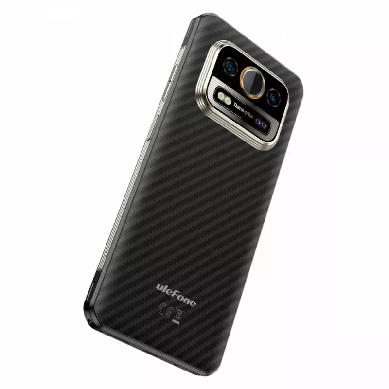 Smartphone UleFone Armor 25T 6,0 inch 6/256 GB Frost zwart, energie-efficiëntieklasse B