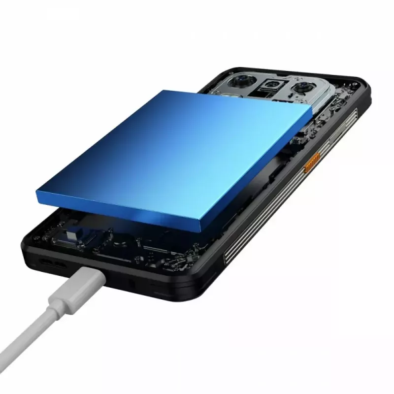 Smartphone UleFone Armor 25T 6,0 inch 6/256 GB Frost zwart, energie-efficiëntieklasse B