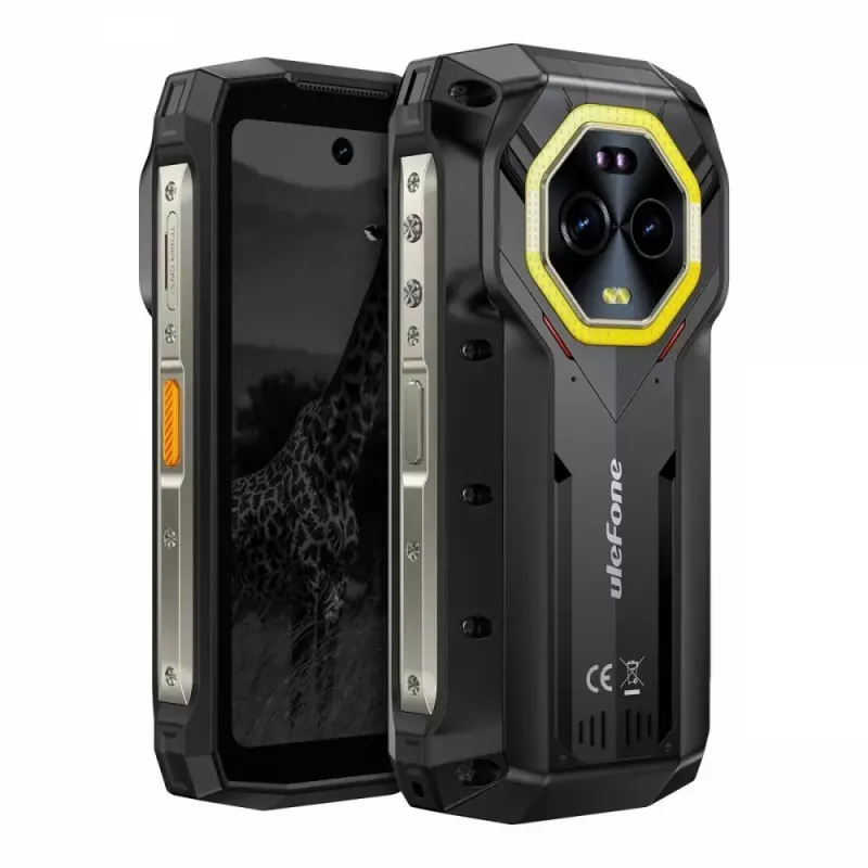 Smartphone UleFone Armor Mini 20 Pro 4G 6,1 inch 8/256GB zwart, energieklasse B