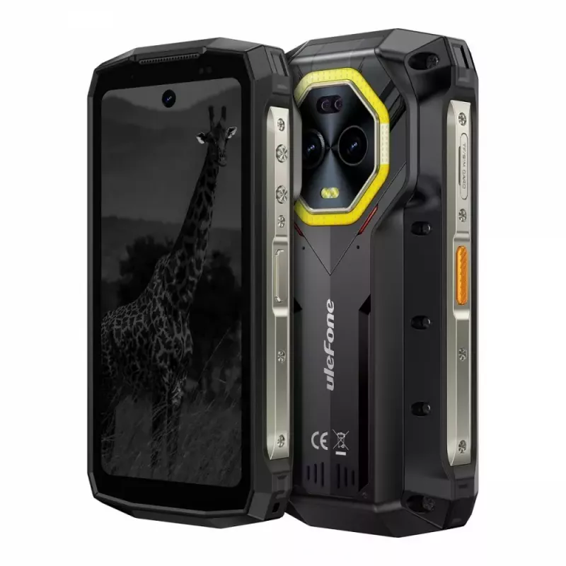 Smartphone UleFone Armor Mini 20 Pro 4G 6,1 inch 8/256GB zwart, energieklasse B