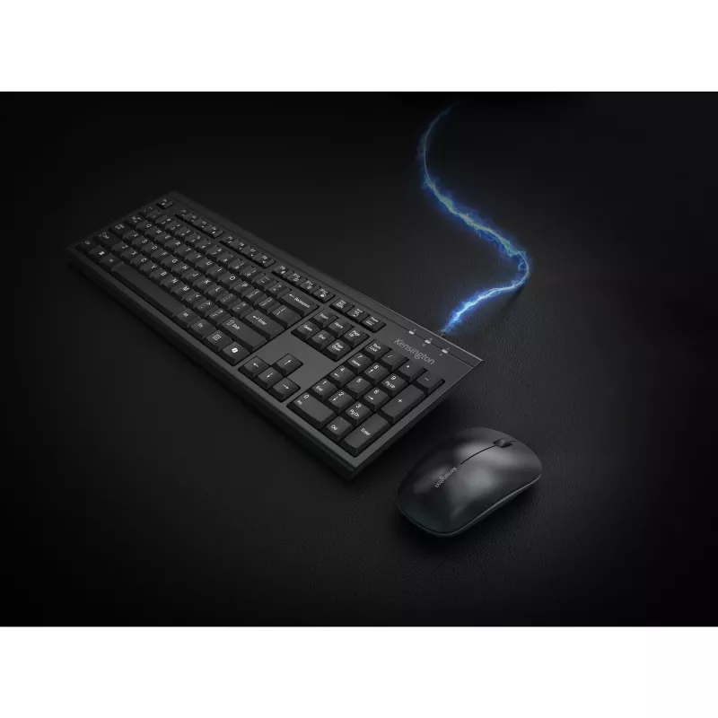 Draadloze toetsenbord- en muisset Kensington K75560WW full-size QWERTY