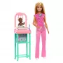 Barbie Baby Doctor pop met blonde modepop, 1 babypop, meubels & accessoires
