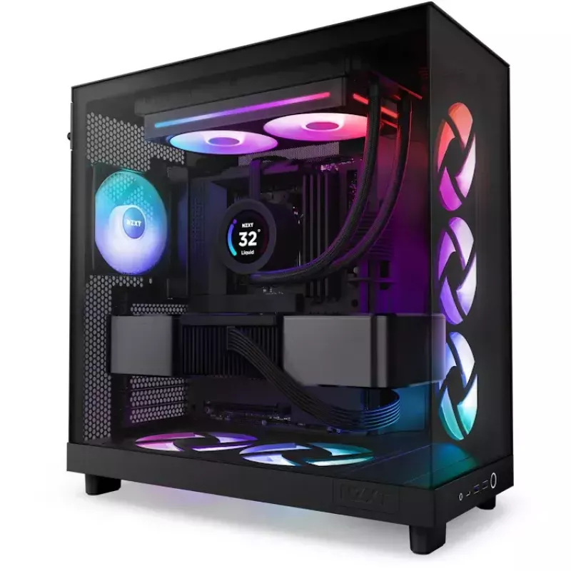 Ventilator NZXT RF-U24HF-B1 120 mm 500-2400 tpm zwart