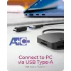 ICY BOX IB-CR302-CU3 Kaartlezer USB 3.2 Gen 1 (3.1 Gen 1) Type-A Zwart