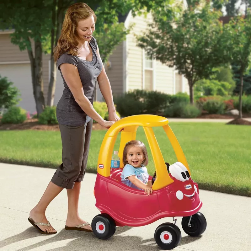 Little Tikes Cozy Coupe, 1.5 jaar, 4 wielen, Meerkleurig