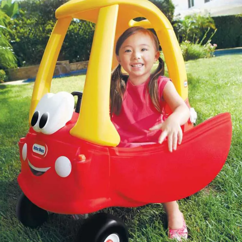 Little Tikes Cozy Coupe, 1.5 jaar, 4 wielen, Meerkleurig
