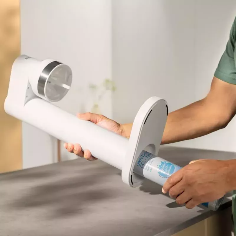 Sodabereider BRITA Carbonator 1046730 Wit — compacte tafelwatersprudler met 2 flessen (231×126×443 mm)