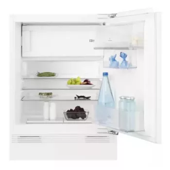 Inbouw combikoelkast Electrolux LFB3AE82R — 93 L totaalvolume, 16 L vriesvak boven, touchbediening, verwisselbare deuren, wit
