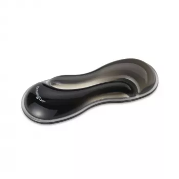 Kensington Slim Duo Gel muis-/trackball polssteun – grijs, grijs, gel, thermoplastisch polyurethaan (TPU), China, MIL-STD-810H methode 504.3 besmetting door vloeistoffen, 192 mm, 72 mm