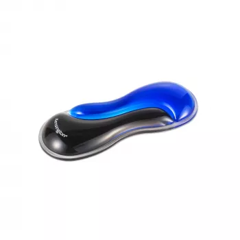 Kensington Slim Duo Gel muis-/trackball polssteun – blauw, blauw, gel, thermoplastisch polyurethaan (TPU), China, MIL-STD-810H methode 504.3 besmetting door vloeistoffen, 192 mm, 72 mm