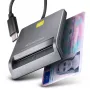 Kaartlezer Axagon CRE-SM3TC USB 2.0 Type-C grijs SmartMedia