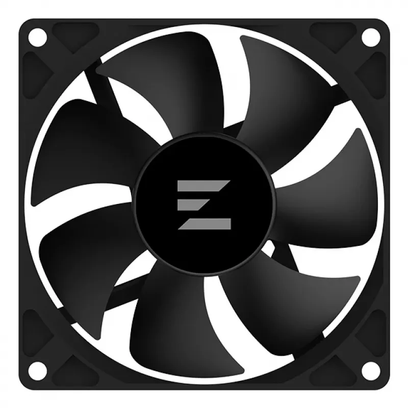 Zalman CNPS4X zwart V2 computerkoelsysteem processorventilator 9,2 cm 1 st.