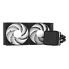 Zalman ALPHA2 DS A24 zwart computerkoelsysteem processor all-in-one vloeistofkoeler 12 cm 1 st.